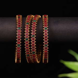 Basic Kemp Stone Bangle - Set of 2