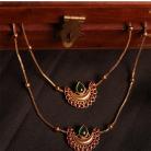 Half Moon Kemp Stone Anklet 1