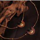 Half Moon Kemp Stone Anklet 3