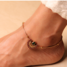 Half Moon Kemp Stone Anklet 4