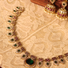 Traditional Mango AD Stone Necklace 2