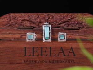 Rectangular AD Stone Pendant