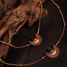 Half Moon Kemp Stone Anklet 3 Logo