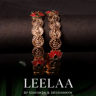 Lakshmi Lotus Kaasu Bangle