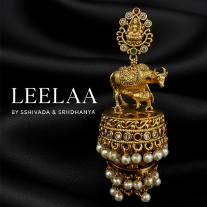 Lakshmi Kamadhenu Jhumkas