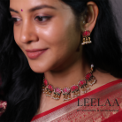Lotus Pearl beads necklace 1 Logo