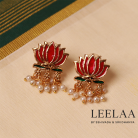Lotus Pearl beads necklace 4 Logo