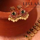 Premium Floral Pendant Palakka Haram with Earrings4