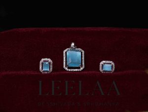 Square AD Stone Pendant