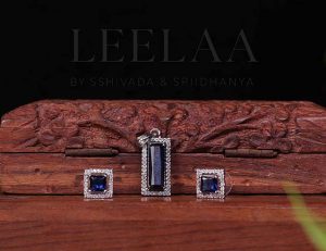 Rectangular AD Stone Pendant