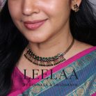 floral kemp stone necklace with earrings 4