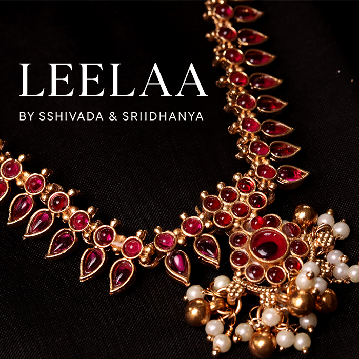 Floral Kemp Stone Mulla Mottu necklace with earrings 5 Floral Kemp Stone Mulla Mottu necklace with earrings 5