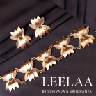 Golden Flower Chocker 1