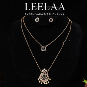 Double Layer Chain with Studs