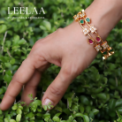 Floral Leaf bangle 2