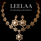 Floral Necklace with Earrings 3
