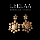 Floral Necklace with Earrings 4