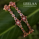 Floral Square stone Bangles 1