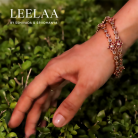 Floral Square stone Bangles 3