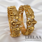 Ganapathy Elephant Kada Bangle 4