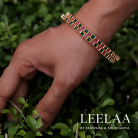 Multicolour Square Stone Bangles 3