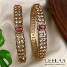 Must Have Ruby AD Stone Bangles
