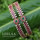 Premium Floral Square Bangles 1