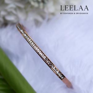 Classic Simple AD Stone Openable Bracelet – Minimal Everyday Elegance