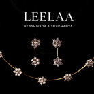 Simple Floral AD Stone Necklace 3