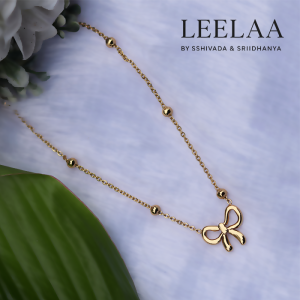 Beaded Bow Chain