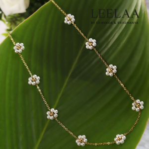 Floral Pearl Chain