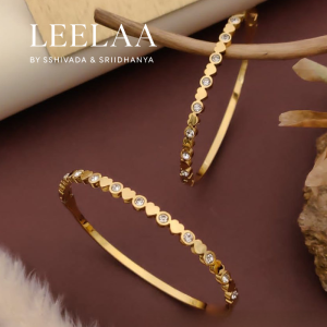 Heart and Stone Openable Bracelet