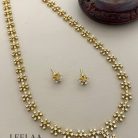 H125 Nakshatra Diamond Replica Haaram with AD Stones 1
