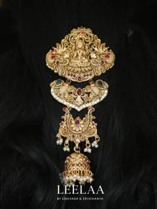 Sacred Lakshmi Heritage Jada pin
