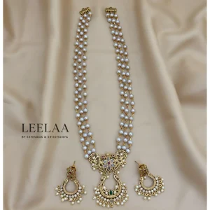 Triple Layer Pearl Bridal Haaram