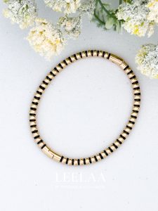 Golden Black Bamboo Small Twist.