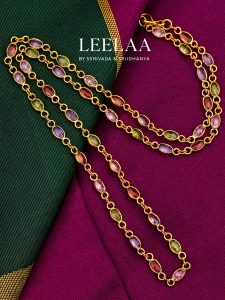 Navaratna Inspired Long Chain